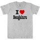 I Love Bengaluru - We-Desi - Kids Boy/Girl Cotton Grey Melange T-shirt