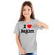 I Love Bengaluru - We-Desi - Kids Boy/Girl Cotton Grey Melange T-shirt