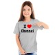 I Love Chennai - We-Desi - Kids Boy/Girl Cotton Grey Melange T-shirt