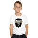 Mumbai Rickshaw White - Maai Mumbaai - Kids Boy/Girl Cotton White T-shirt