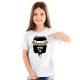 Mumbai Rickshaw White - Maai Mumbaai - Kids Boy/Girl Cotton White T-shirt