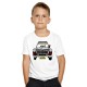 Mumbai Taxi White - Maai Mumbaai - Kids Boy/Girl Cotton White T-shirt