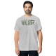 Daily Walk Kar - Lifestyle - Unisex Men/Women Regular Fit Cotton Grey Melange T-shirt