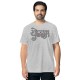 I Love Yoga - Lifestyle - Unisex Men/Women Regular Fit Cotton Grey Melange T-shirt