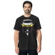 Mumbai Rickshaw - Maai Mumbaai - Unisex Men/Women Regular Fit Cotton Black T-shirt