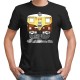 Mumbai Train - Maai Mumbaai - Unisex Men/Women Regular Fit Cotton Black T-shirt