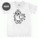 Birdie - Solar Activated Tee - Color-Changing Kids Boy/Girl Cotton White T-shirt