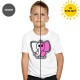 Elephant - Solar Activated Tee - Color-Changing Kids Boy/Girl Cotton White T-shirt