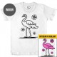 Flamingo - Solar Activated Tee - Kids T-shirt