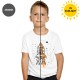 Spacecraft - Solar Activated Tee - Color-Changing Kids Boy/Girl Cotton White T-shirt