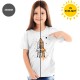 Spacecraft - Solar Activated Tee - Color-Changing Kids Boy/Girl Cotton White T-shirt