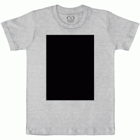 Classic - The Chalkboard Tee - Kids Boy/Girl Cotton Grey Melange T-shirt