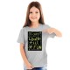Classic - The Chalkboard Tee - Kids Boy/Girl Cotton Grey Melange T-shirt