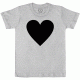 Heart - The Chalkboard Tee - Kids Boy/Girl Cotton Grey Melange T-shirt