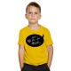 Quote - The Chalkboard Tee - Kids Boy/Girl Cotton Yellow T-shirt