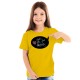 Quote - The Chalkboard Tee - Kids Boy/Girl Cotton Yellow T-shirt