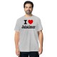 I Love Jaisalmer - We-Desi - Unisex Men/Women Regular Fit Cotton Grey Melange T-shirt