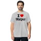 I Love Udaipur - We-Desi - Unisex Men/Women Regular Fit Cotton Grey Melange T-shirt