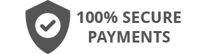 100% Secure Payments